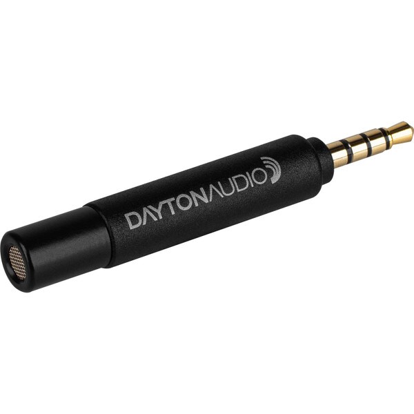 Main product image for Dayton Audio iMM-6S iDevice Calibrated Microphone Straight390-812